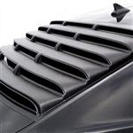 2010 - 2015 Camaro ABS Rear Window Back Glass Louver Sunshade Cover, Textured Surface