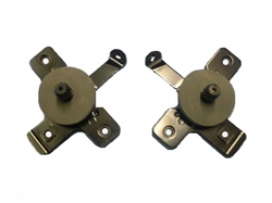 1968 - 1969 Camaro Standard Interior Door Opening Mechanisms with Gaskets, Pair