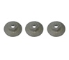 1967 - 1969 Camaro Quarter Window Glass Mounting Track Channel Nuts Set, 3 Pieces