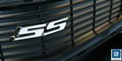 2010 - 2014 Billet Aluminum Camaro Heritage Grille SS Emblem, Super Sport, Choice of Color