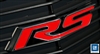 2010 - 2013 Grille Emblem Heritage RS, Billet Aluminum, Red with Polished Trim