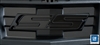 2014 - 2015 Camaro Billet Aluminum SS Grille Emblem Replaces Factory Bowtie, Black with Black Background