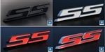 2014 - 2015 Camaro Billet Aluminum SS Rear Tail Panel Emblem Replaces Factory Bowtie, Choice of Color