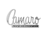 1970 Camaro Chrome Trunk Deck Lid Emblem, Camaro by Chevrolet Logo