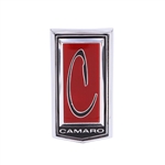 1971 - 1973 Camaro Header Panel Emblem, Made on the Original GM Tooling