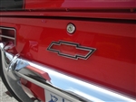 1969 Camaro Custom Rear Panel Bowtie Emblem, CLEAR to Reveal Body Paint Color