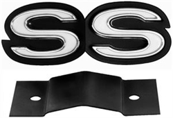 1968 - 1972 Camaro Super Sport SS Emblem for Standard Grille