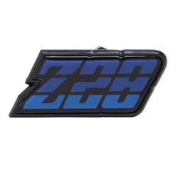 1980 - 1981 Camaro BLUE Z28 Gas Fuel Door Emblem