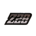1980 - 1981 Camaro SILVER Z28 Gas Fuel Door Emblem