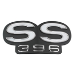 1968 Grille Emblem, Super Sport SS 396, USA Made