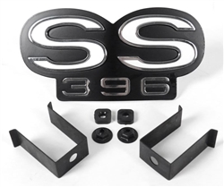 1969 Camaro Super Sport SS 396 Grille Emblem for Rally Sport Grille