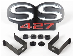 1969 Camaro Super Sport SS 427 Grille Emblem for Rally Sport Grille