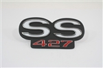 1967 - 1969 Rear Panel Emblem, Super Sport "SS 427"