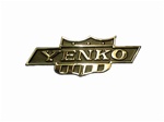 Early Version Black and Chrome YENKO Shield Emblem