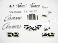 1968 Camaro Emblems Set for Super Sport 396, Complete | Camaro Central