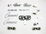 1968 Camaro Emblems Set for Super Sport 396 with Rally Sport Grille, Complete | Camaro Central