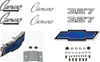 1969 Camaro Emblems Set for Standard 327, Complete | Camaro Central