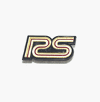 1980 - 1981 Grille Emblem, Rally Sport, RS Logo, Gold