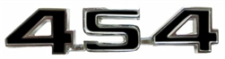 Engine Size Emblem, "454", Custom, Black - Each