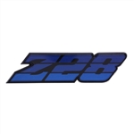 1980 - 1981 Camaro BLUE Z28 Grille Emblem
