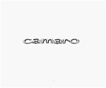 1967 Camaro Chrome Fender Emblem, "camaro" Each