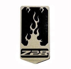 1993 - 2002 Camaro Header Panel Nose Emblem, Z28 with Flames