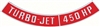 Air Cleaner Turbo-Jet Emblem, Die-Cast, 450 HP