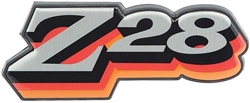 1978 Camaro Red / Orange Grille Emblem Badge