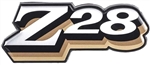 1978 Grille Emblem, "Z28" Logo, GOLD