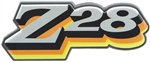 1978 Grille Emblem, "Z28" Logo, GREEN