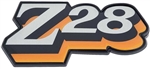 1978 Fuel Door Emblem, "Z28" Logo, YELLOW