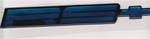1991 - 1992 Rear Panel Emblem, Rally Sport "RS" Logo Badge, Turquoise Blue and Black, Peel and Stick, USA Made