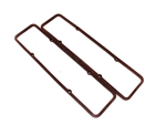 1967 - 1986 Valve Cover Gaskets, Small Block, Rubber Composite