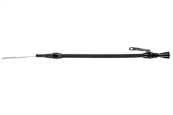 Lokar 1996 - 2000 GM Chevy Vortec Ram Jet 350 Flexible Black Stainless Engine Oil Dipstick