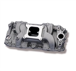 Weiand Stealth Aluminum Intake Manifold 396ci - 502ci for use with High Performance Oval Port Heads