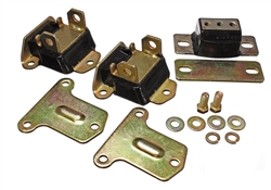 1969 - 1972 Chevy Camaro Polyurethane Engine Motor Mounts and Transmission Mounts Set, 2-3/8" Tall and Narrow