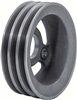 1967 - 1968 Camaro Crankshaft Pulley, Big Block, 3 Groove, 6-3/4" O.D.