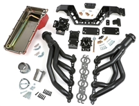 Image of the New 1967 - 1969 Camaro Trans-Dapt LS Swap In A Box Kit with Hedman MAXX Headers For Manual Transmission