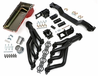 Image of the New 1975 - 1981 Camaro Trans-Dapt LS Swap In A Box Kit with Hedman MAXX Headers For Manual Transmission