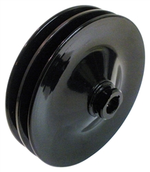 Camaro Power Steering Pump Pulley, 5-3/4 Inch Diameter, 2 Groove for AC