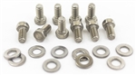 1967 - 1981 Camaro Timing Chain Cover Bolts Set, Stainless Steel 10 Pieces