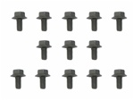 1967 - 1981 Chevy Transmission Pan Bolts Set, Automatic TH350 or TH400, Black, 13 Pieces