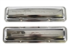 1967 Camaro SB Chevy Chrome Chevrolet Script Valve Covers