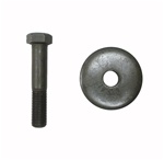 1967 - 1981 SBC Harmonic Balancer Mounting Bolt and Large Washer Set, Small Block Chevy