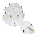 CLEAR HEI Distributor Cap and Rotor Kit, See-Thru