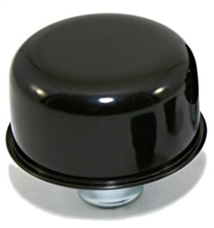 Valve Cover Breather Cap, Black Push-In, 1" Diameter