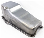 1967 - 1979 Camaro Oil Pan, Small Block, OE Style Raw Steel