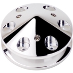 1967 - 1981 Billet Specialties Alternator Pulley, Polished Aluminum