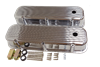 1967 - 1974 Camaro Valve Covers, Big Block, Aluminum, Full Finned Classic Ribbed Design