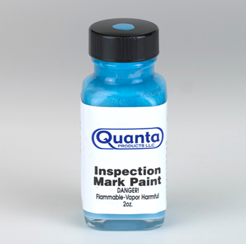 Chassis Body Frame Inspection Detail Marking Paint, 2 oz. Bottle, Light Blue